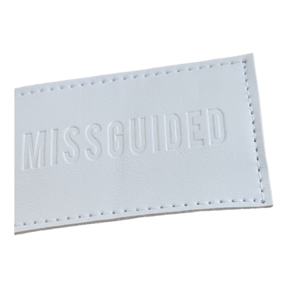 Missguided high rise crop carrot jeans US 10 NWT - Picture 3 of 7